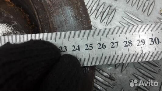 Диск тормозной задний toyota corolla E12 (BML31LR0