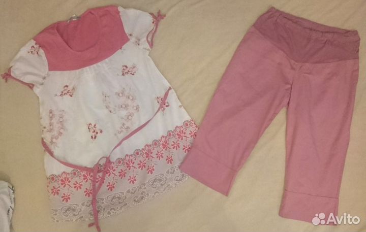 Летний комплект для беременных 40-42