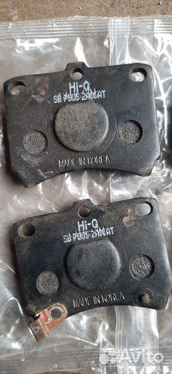 Тормозные колодки передние Mazda 323 BG