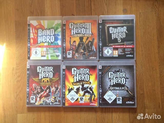 Набор игр Guitar Hero (PS3)