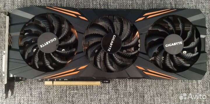 Видеокарта Geforce GTX 1070 TI gaming 8gb