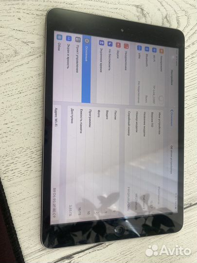 Планшет iPad mini 2 16gb