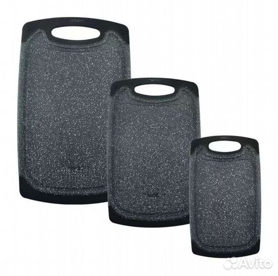 Набор разделочных досок пластиковых 3 штуки