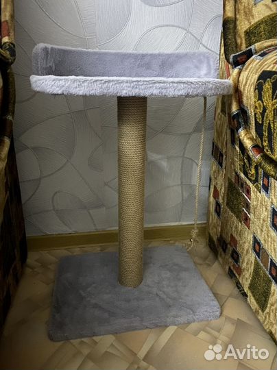 Когтеточка с лежанкой