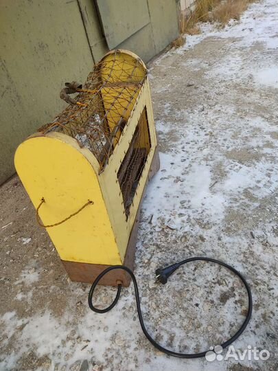 Обогреватель камин электрический СССР