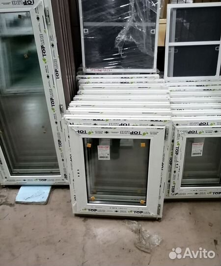 Пластиковые 60х120 мм окна