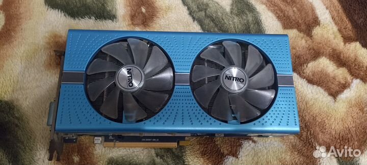 Видеокарта Sapphire RX 580 nitro+ 8GB SE