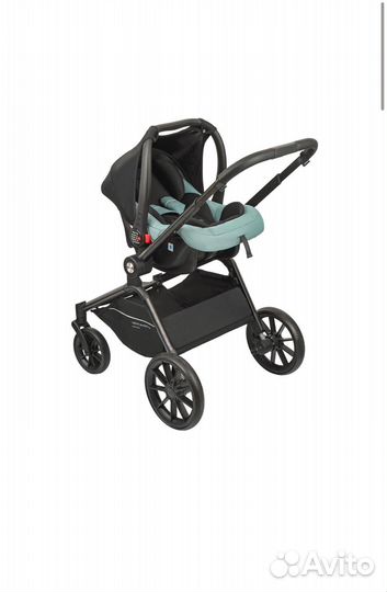 Коляска 2 в 1 Indigo Solar зеленый