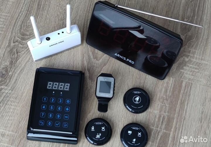 Кнопка вызова официанта, кальянщика, персонала