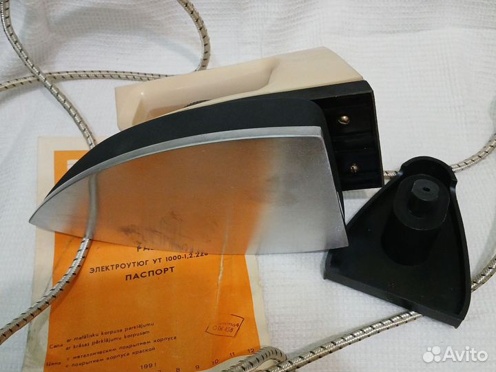 Утюг СССР новый прибалтика