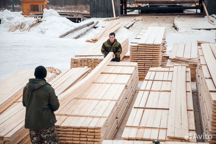 Доска обрезная от производителя