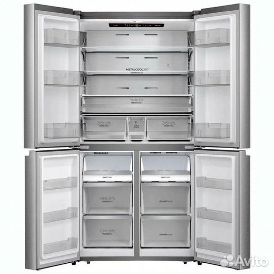 Холодильник Gorenje NRM 918 FUX, нержавеющая сталь