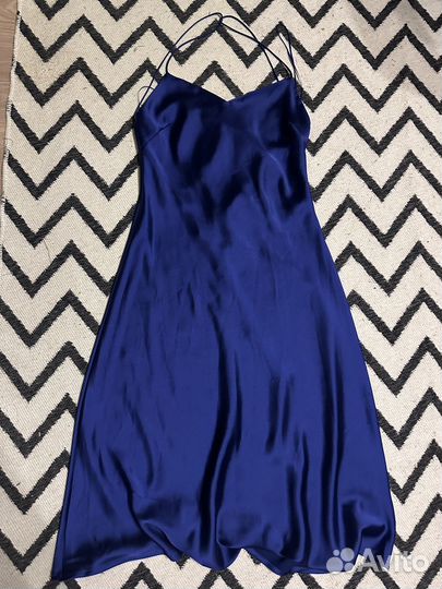 Платье комбинация Zara синее L