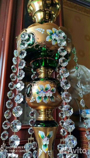 Люстра хрустальная Богемия