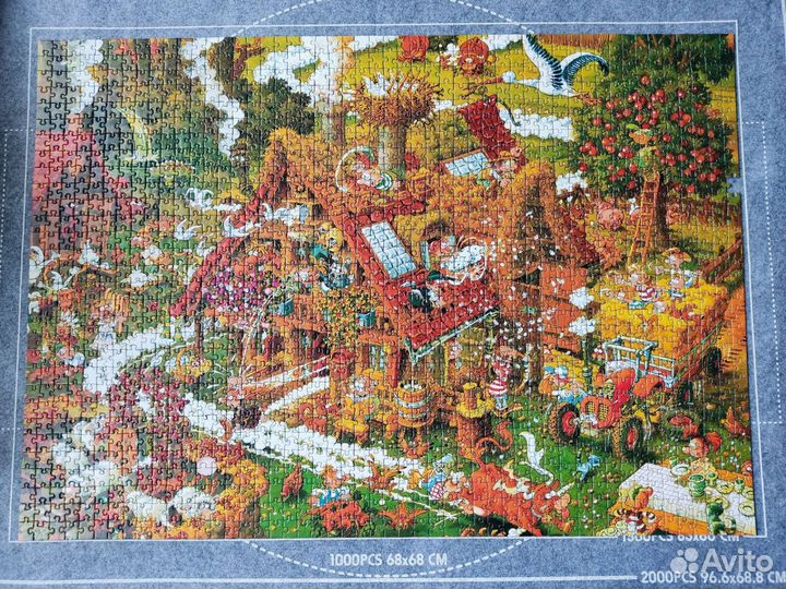 Пазлы Heye, коврик для сборки