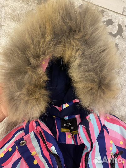 Комбинезон новый зимний для девочки 98+6