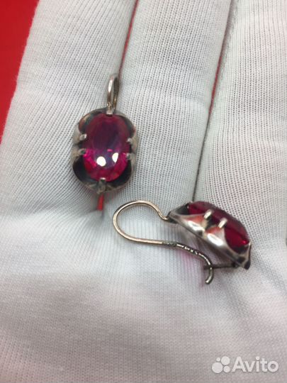 Комплект серебро 875 проба СССР