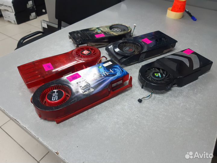Охлаждение для видеокарт на разные модели