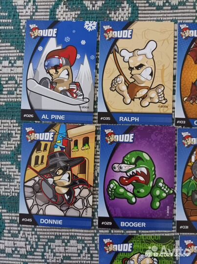 Карточки Tech Deck Dude