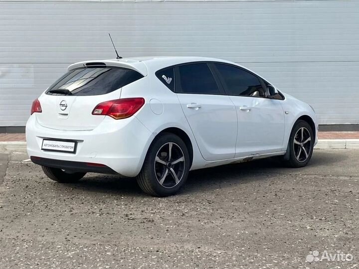 Opel Astra 1.6 МТ, 2012, 169 000 км