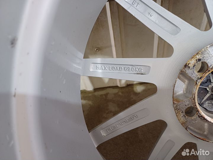 Литье диски R17 5x100 с резиной