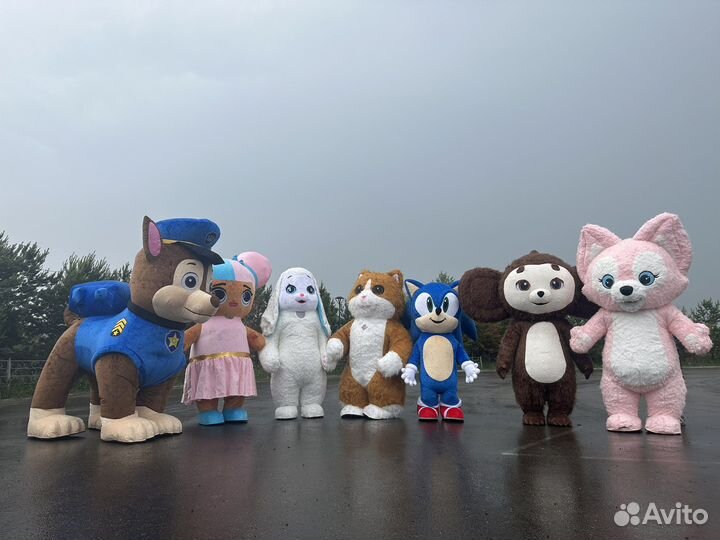 Аниматоры-Ростовые куклы