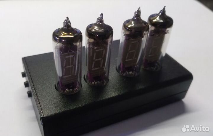 Ламповые часы на вли ив-6, в стиле ретро