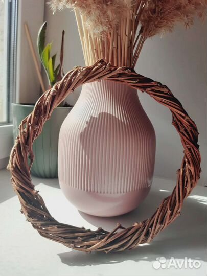 Венок основа декор, в подарок веночки 7см