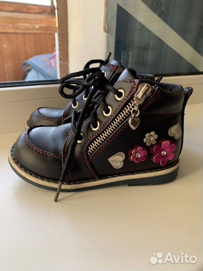 Демесизонные ботинки для девочки