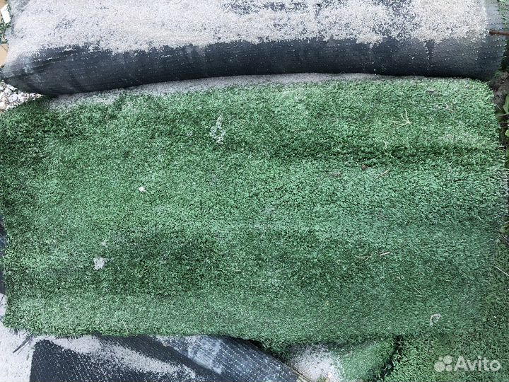 Искусственный газон б/у