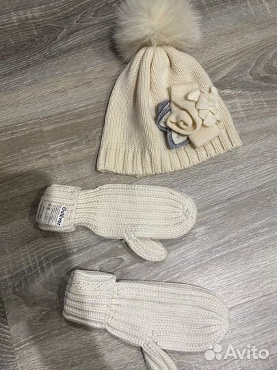 Шапка и варежки