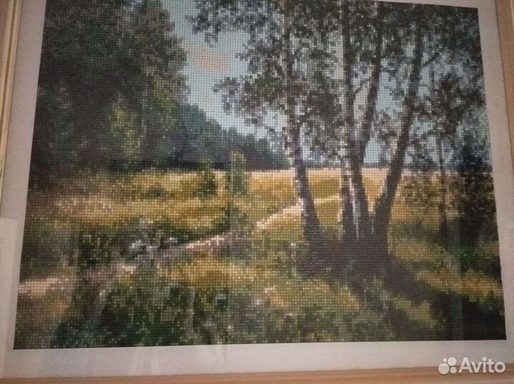 Ручная и алмазная вышивки