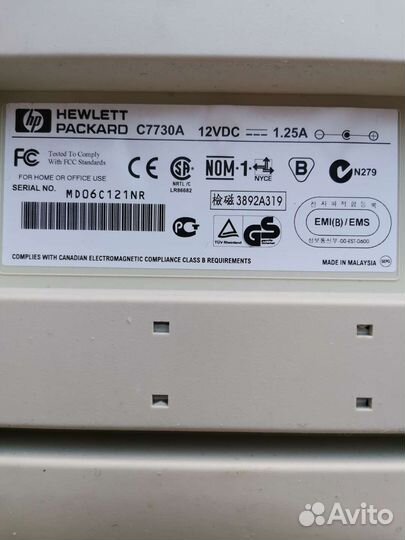 Сканер HP scanjet 4300C