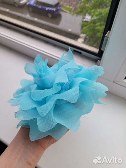 Брошь- Заколка тканевая