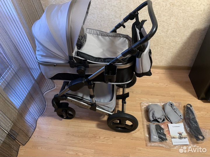 Коляска 2 в 1 luxmom