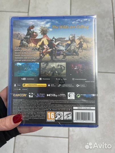 Monster hunter wilds ps5 диск новый
