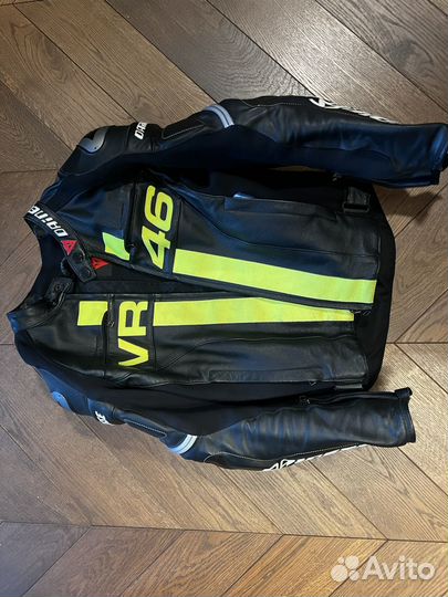 Мотокуртка кожаная dainese 48 размер