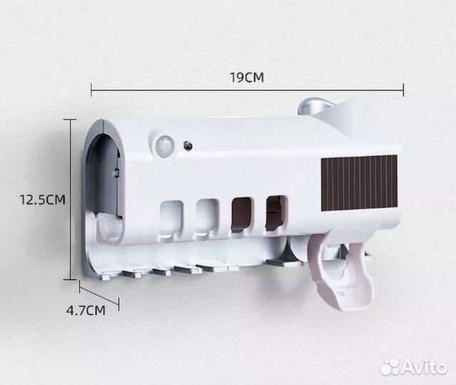 Дозатор для зубной пасты, держатель щёток