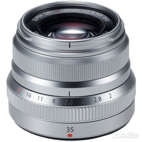 Объектив Fujifilm XF 35mm f/2 R WR X-Mount Silver