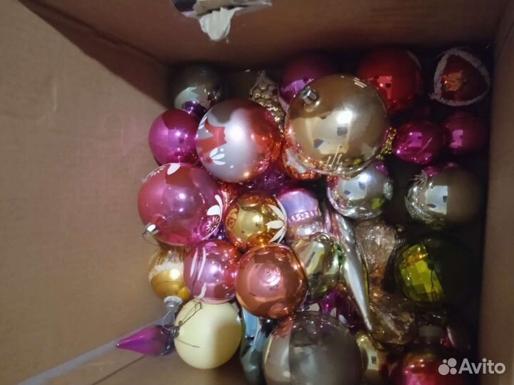 Елочные игрушки СССР