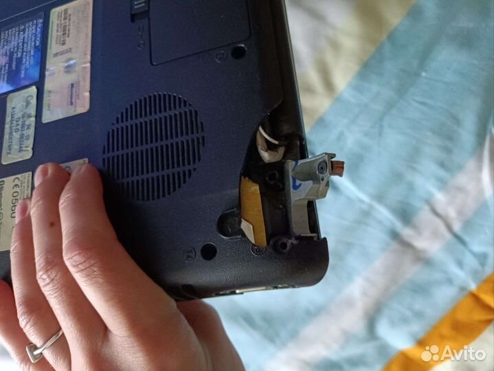 Ноутбук Toshiba на запчасти