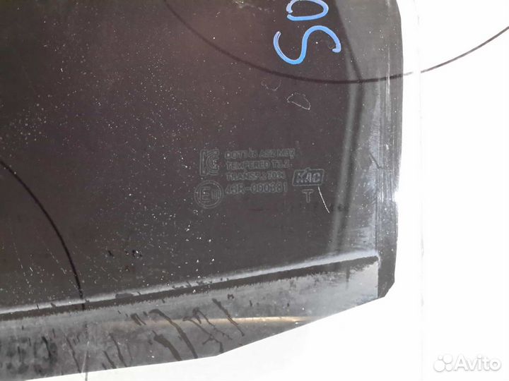 Стекло заднее левое Hyundai Solaris 1