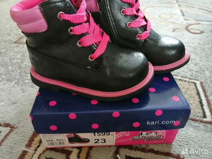 Отдам осенние ботинки