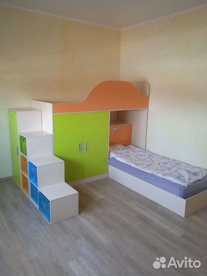 Мебель в детскую двухярусная кровать