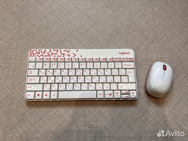 Клавиатура+мышь беспроводная Logitech MK240 Nano