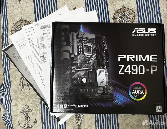 Материнская плата с процессором i5