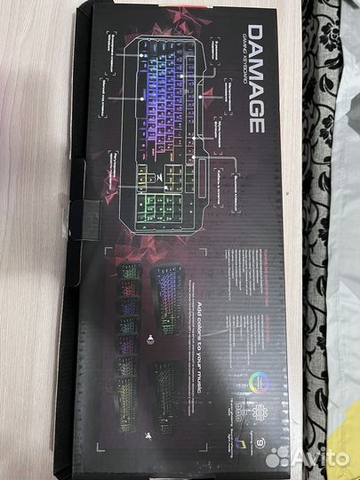 Игровая клавиатура damage gaming keyboard