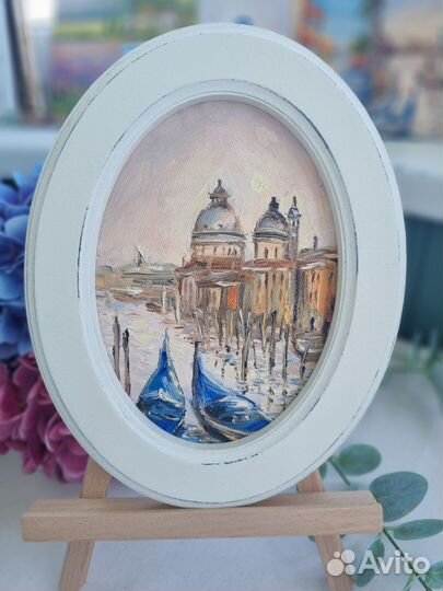 Венеция Италия пейзаж картина маслом в раме