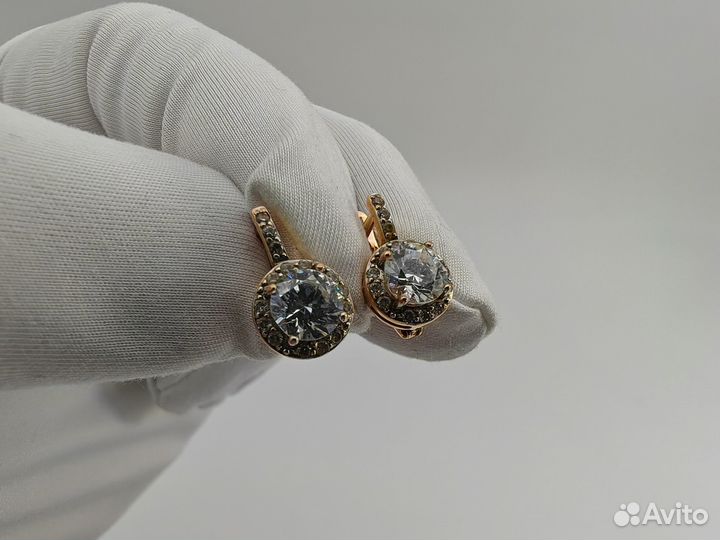 Золотые Серьги 585 пробы. Рассрочка