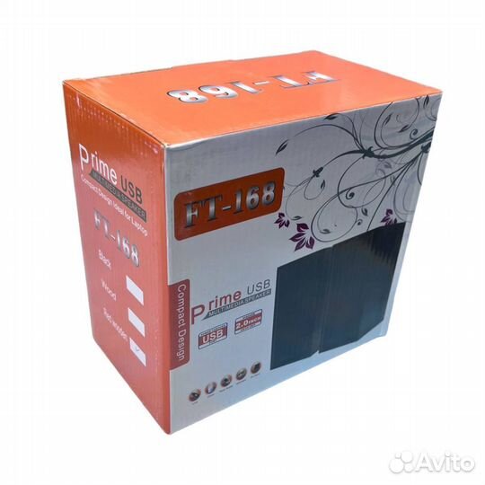 Активная акустич. система 2.0 FT-168 Red wood